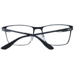 Brille (Gestell) aus schwarzem Metall