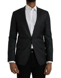 Black Stripe MARTINI Einreiher Mantel Blazer