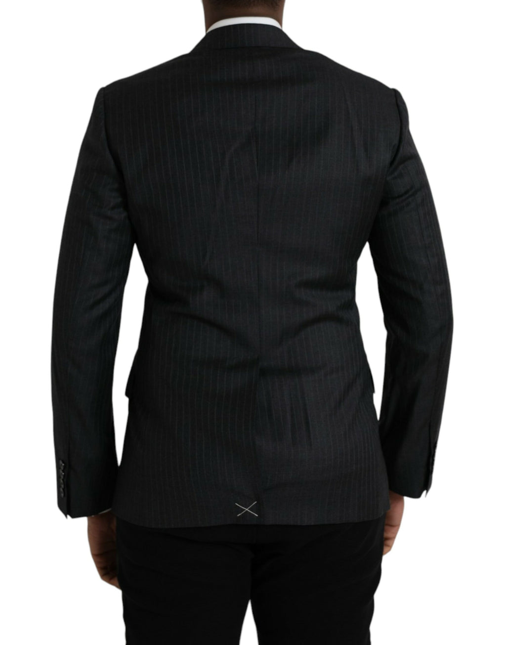 Black Stripe MARTINI Einreiher Mantel Blazer