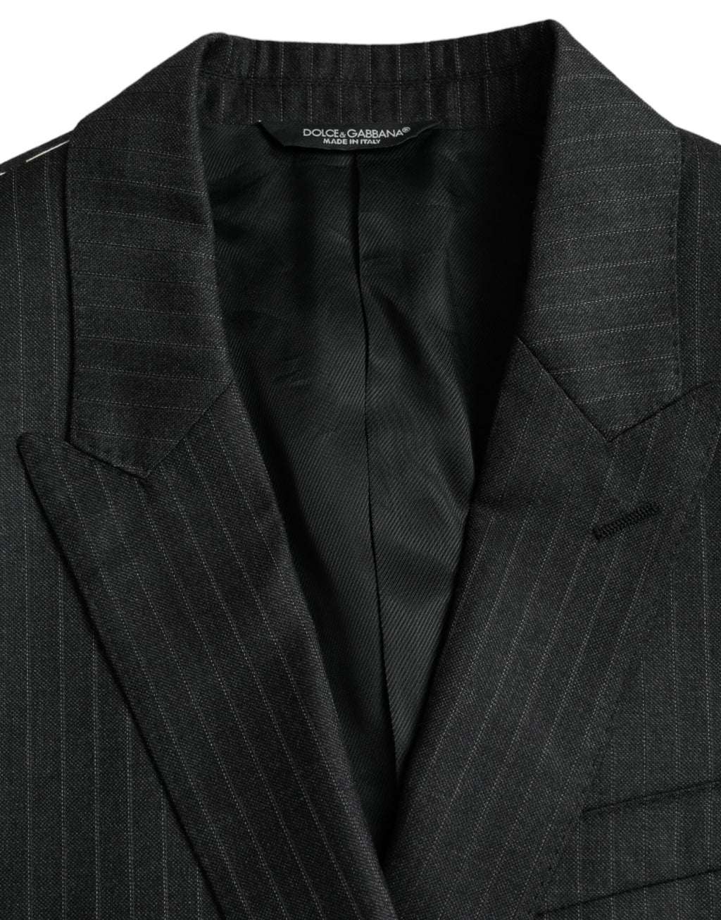 Black Stripe MARTINI Einreiher Mantel Blazer