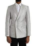 Off White MARTINI Zweireiher Mantel Blazer