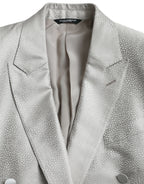 Off White MARTINI Zweireiher Mantel Blazer