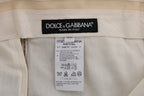Pantalone in Cotone Elasticizzato Marrone