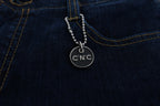 Blue Cotton Bootcut Flared Jeans