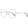 Goldene Metallbrille