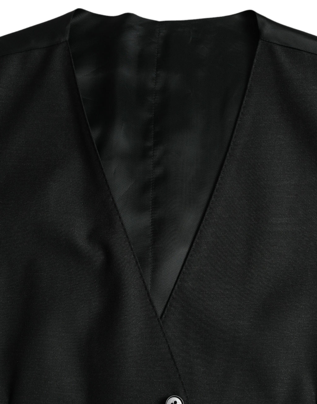Schwarzes Wollwestenkleid Festliche Weste