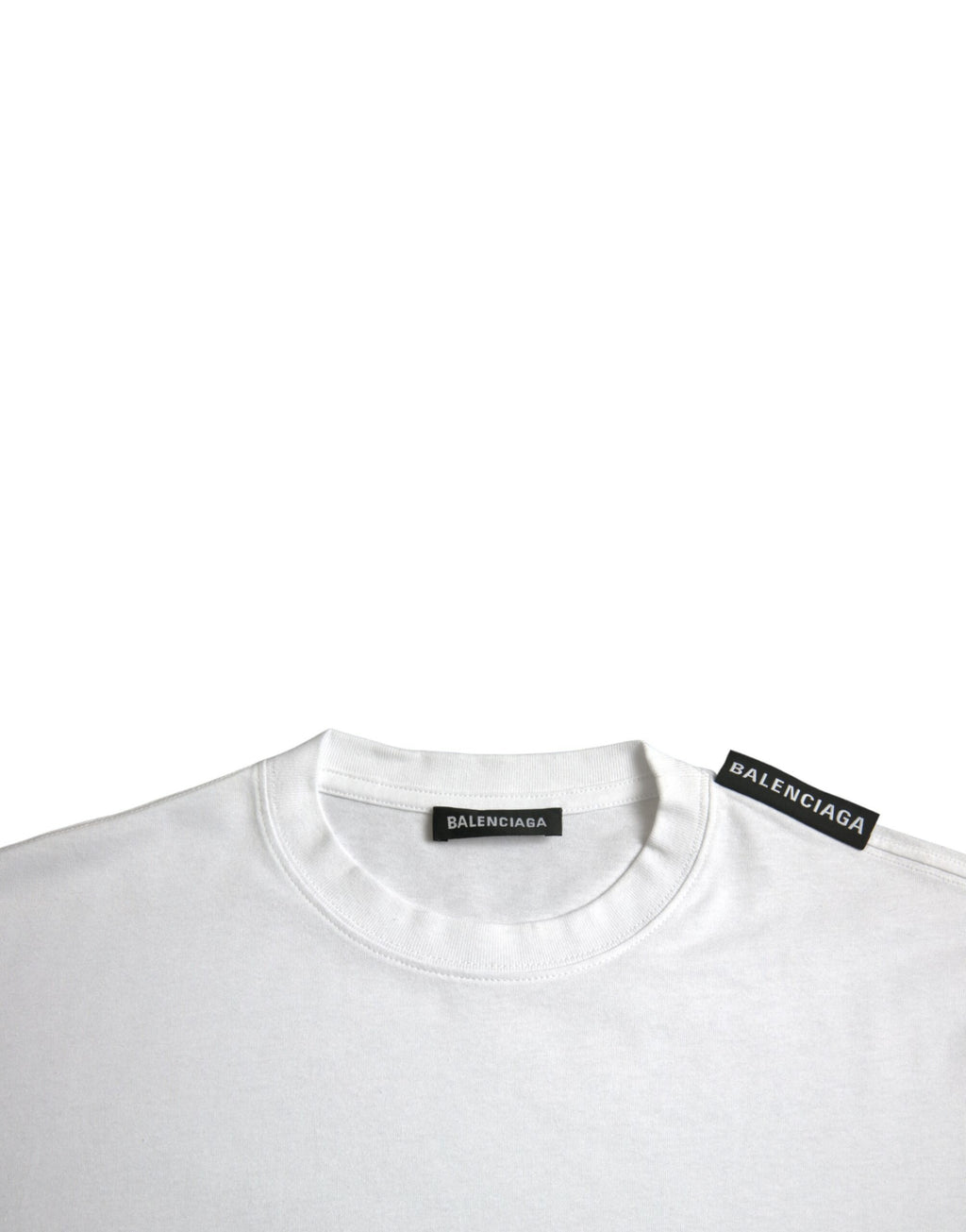Off-White Baumwolljersey Rundhals-T-Shirt
