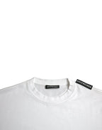 Off-White Baumwolljersey Rundhals-T-Shirt