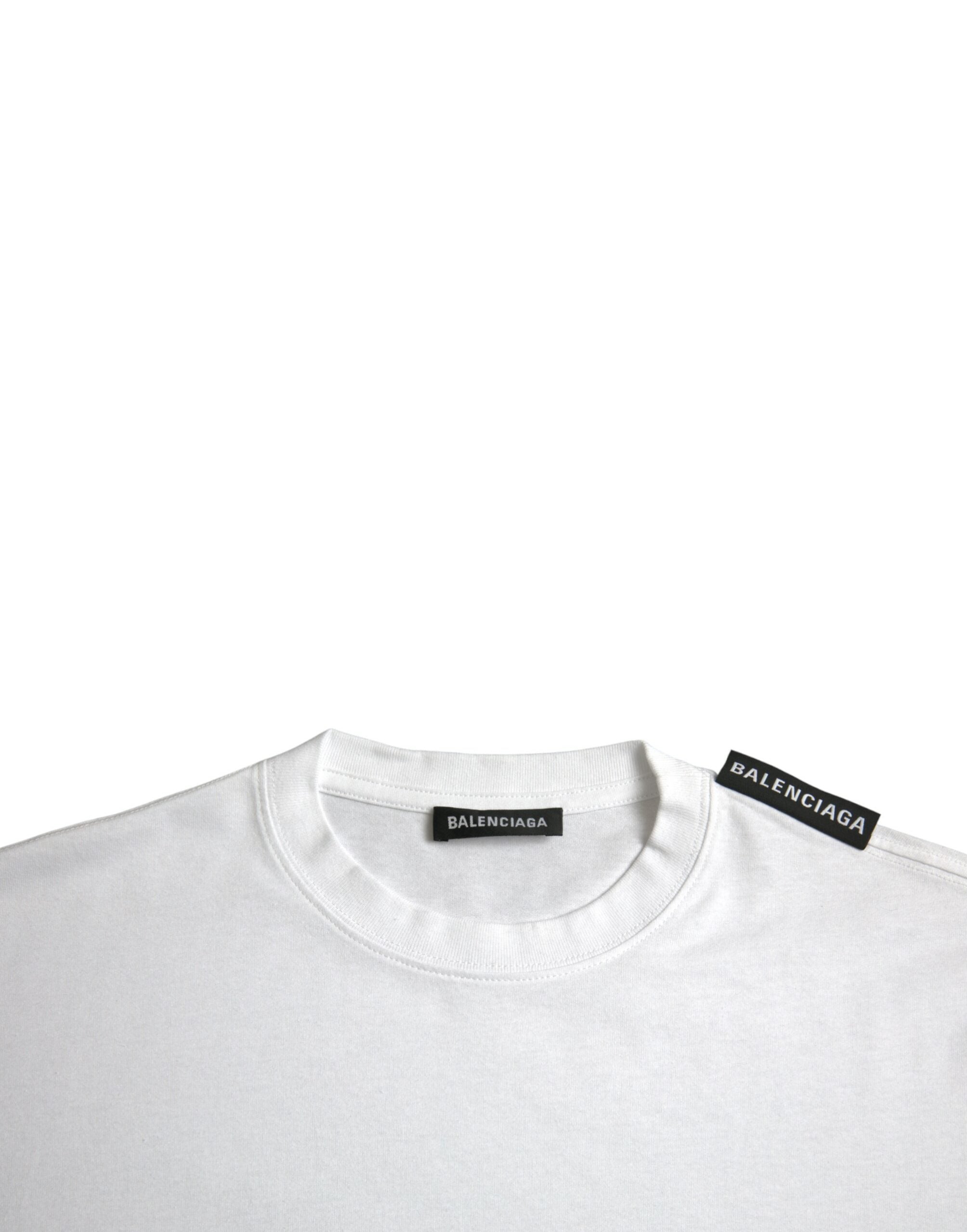 Off-White Baumwolljersey Rundhals-T-Shirt