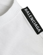 Off-White Baumwolljersey Rundhals-T-Shirt