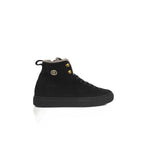 Damen-Sneaker aus schwarzem Rindsleder