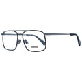 Brille (Fassung) aus grauem Metall