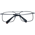Brille (Fassung) aus grauem Metall