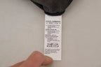 Hoodie aus schwarzer Baumwolle mit Logo