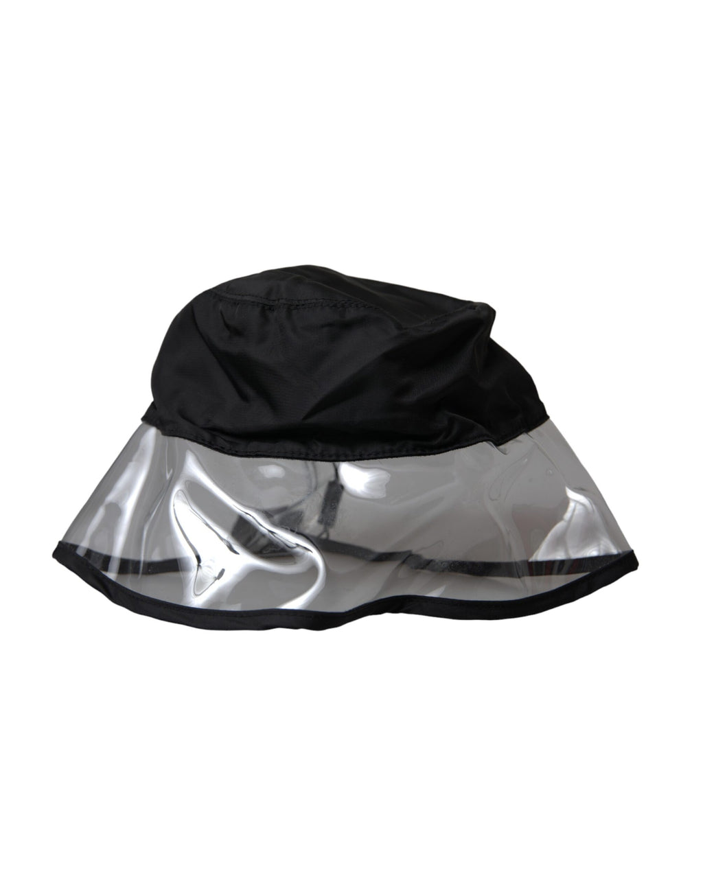 Schwarzer Fischerhut aus Polyester für Herren
