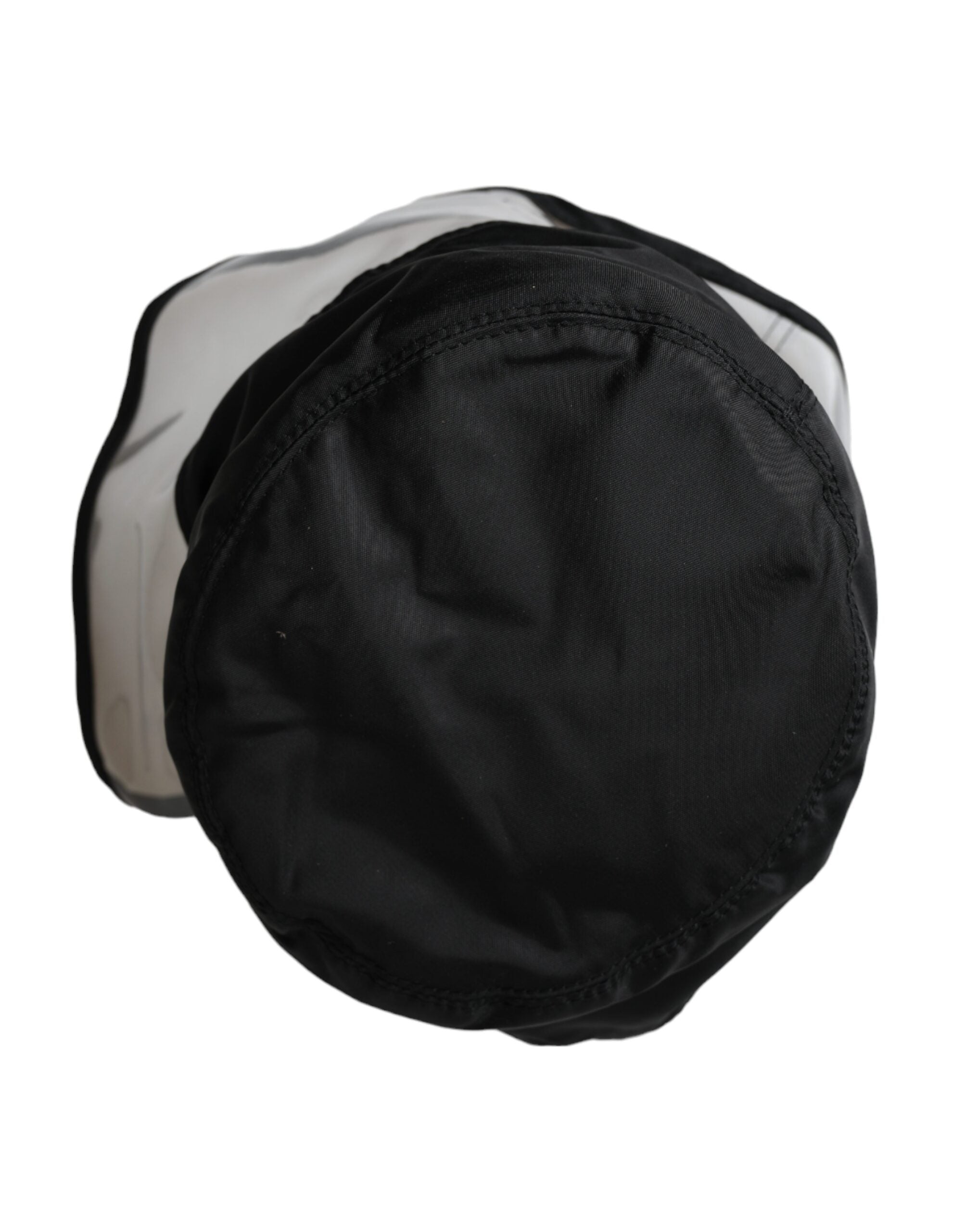 Schwarzer Fischerhut aus Polyester für Herren