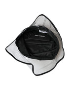 Schwarzer Fischerhut aus Polyester für Herren