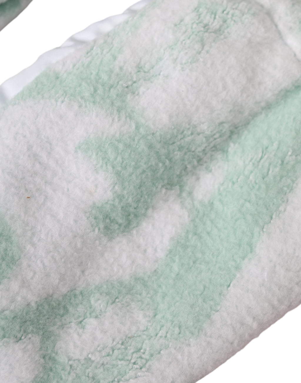 Weiße Nylon-Fleece-Fausthandschuhe, handgelenklang