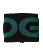 Schwarz Grünes Wolllogo #DGMILLENNIALS Armband