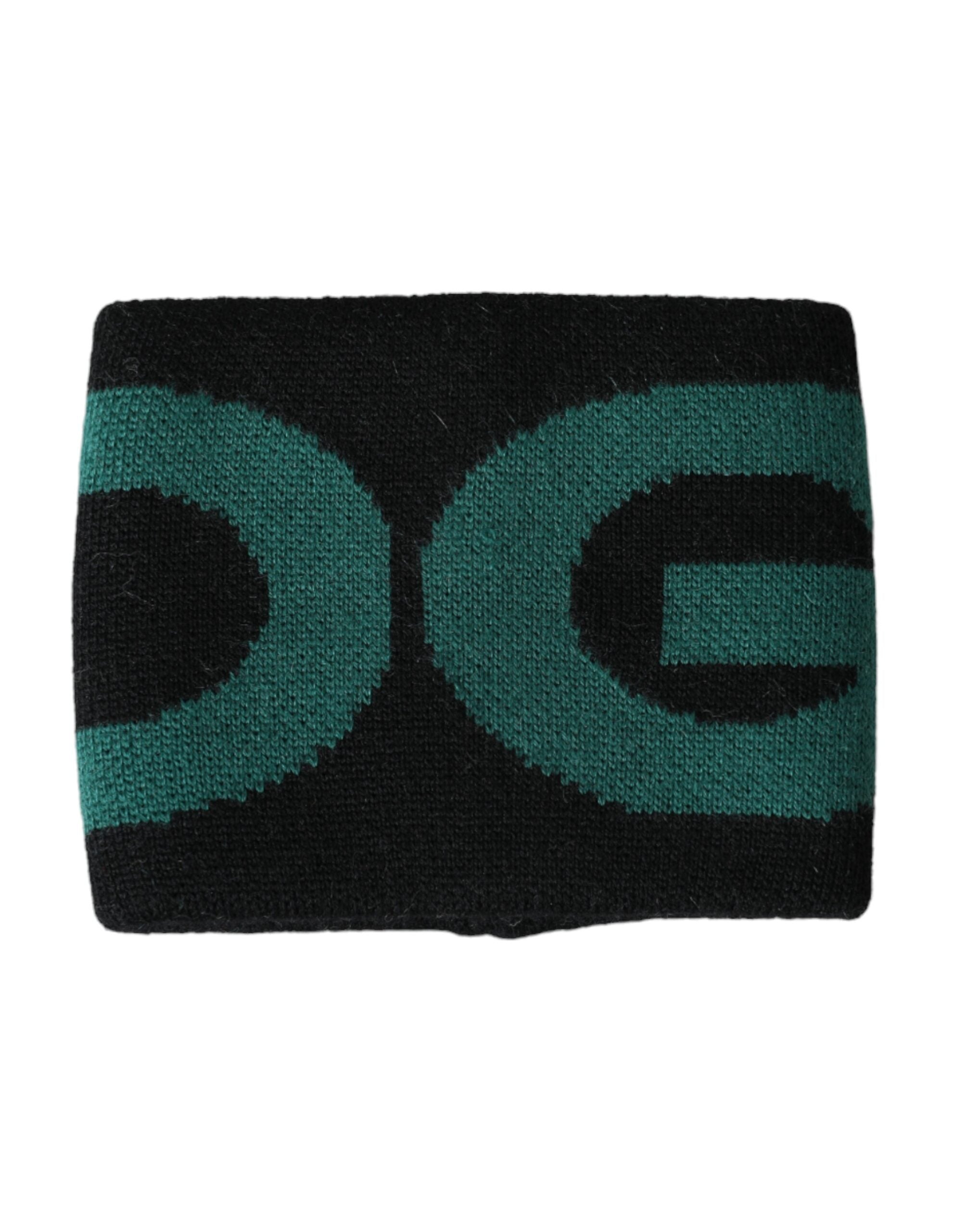 Schwarz Grünes Wolllogo #DGMILLENNIALS Armband