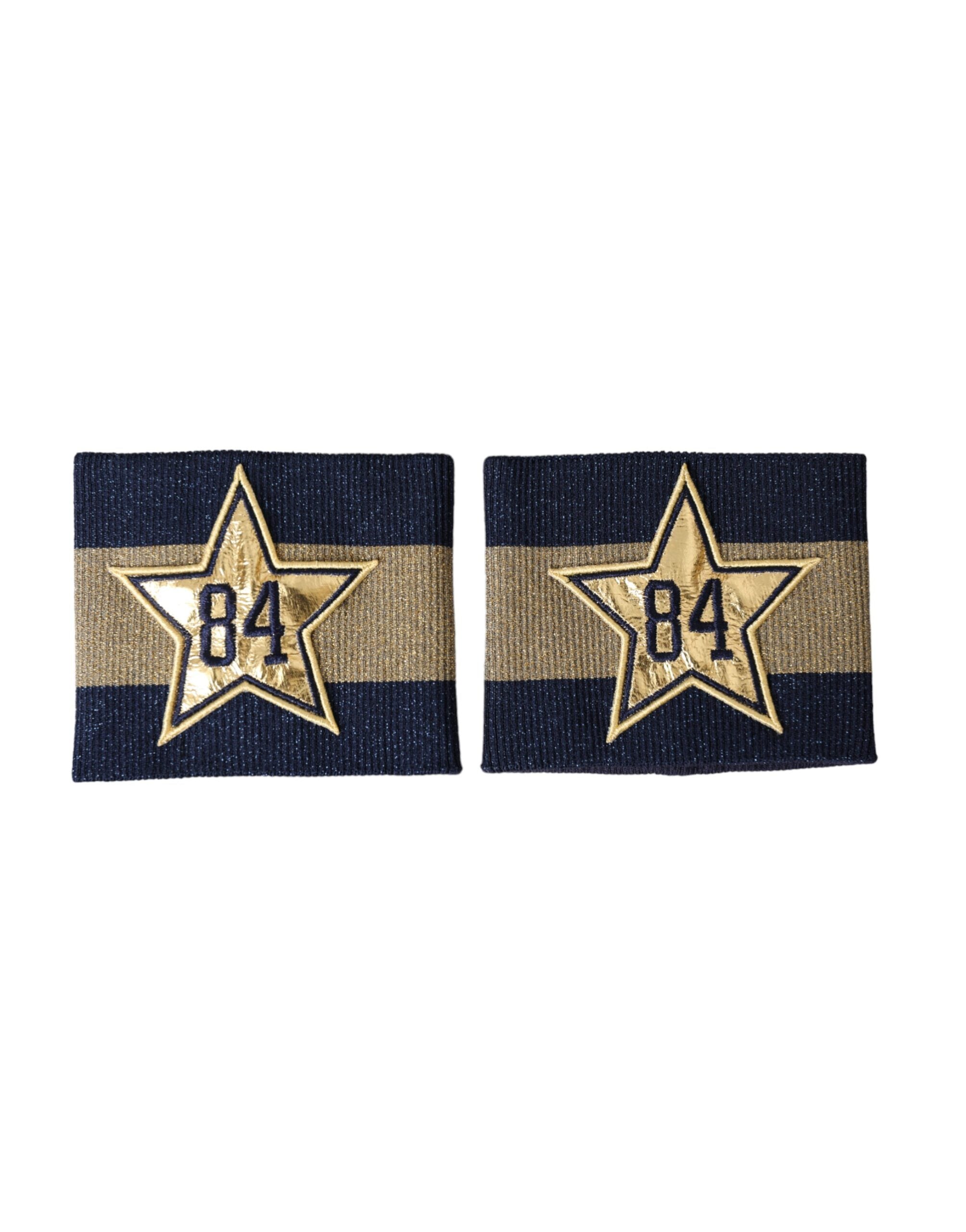 Black Gold Logo Star 84 Viskose-Armband