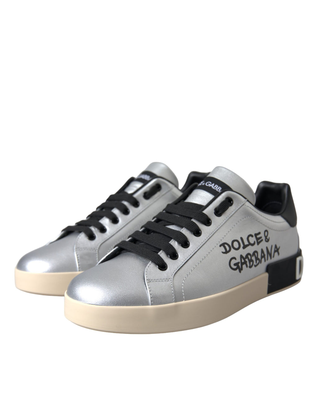 Silver Portofino Kalbsleder-Sneaker Herrenschuhe