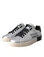 Silver Portofino Kalbsleder-Sneaker Herrenschuhe