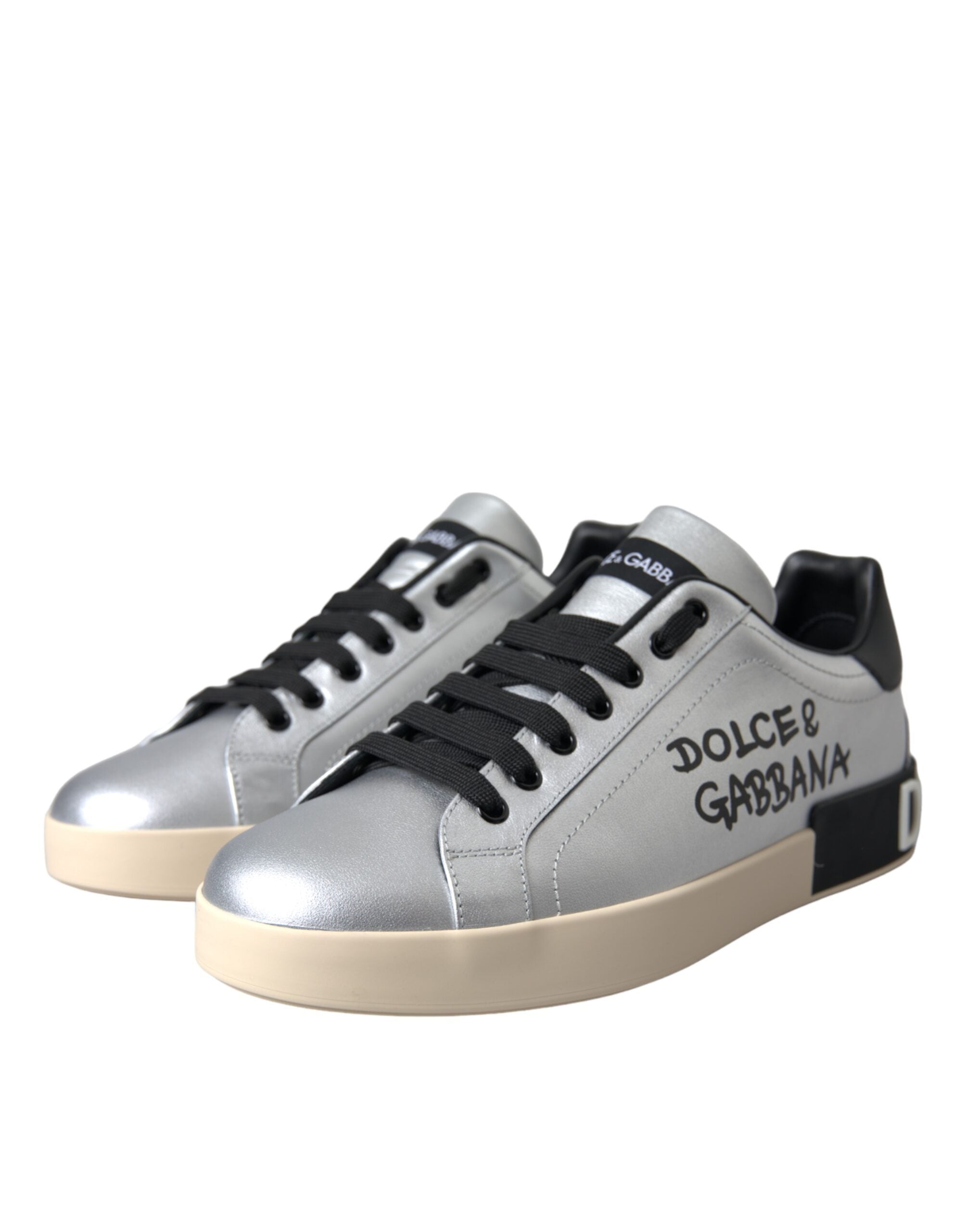 Silver Portofino Kalbsleder-Sneaker Herrenschuhe