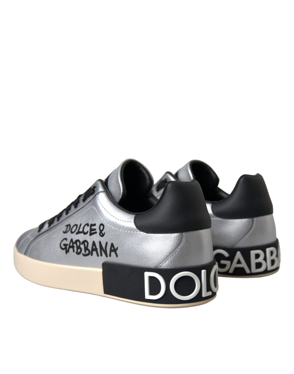 Silver Portofino Kalbsleder-Sneaker Herrenschuhe