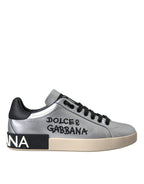 Silver Portofino Kalbsleder-Sneaker Herrenschuhe
