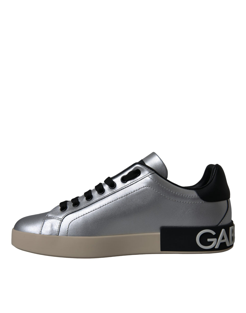 Silver Portofino Kalbsleder-Sneaker Herrenschuhe