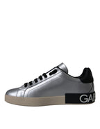 Silver Portofino Kalbsleder-Sneaker Herrenschuhe