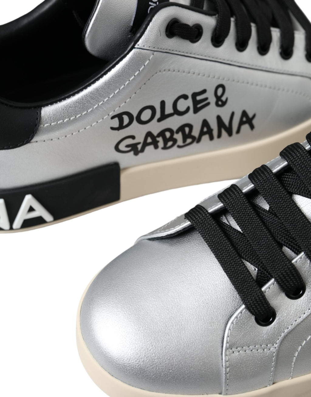 Silver Portofino Kalbsleder-Sneaker Herrenschuhe