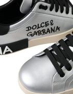 Silver Portofino Kalbsleder-Sneaker Herrenschuhe