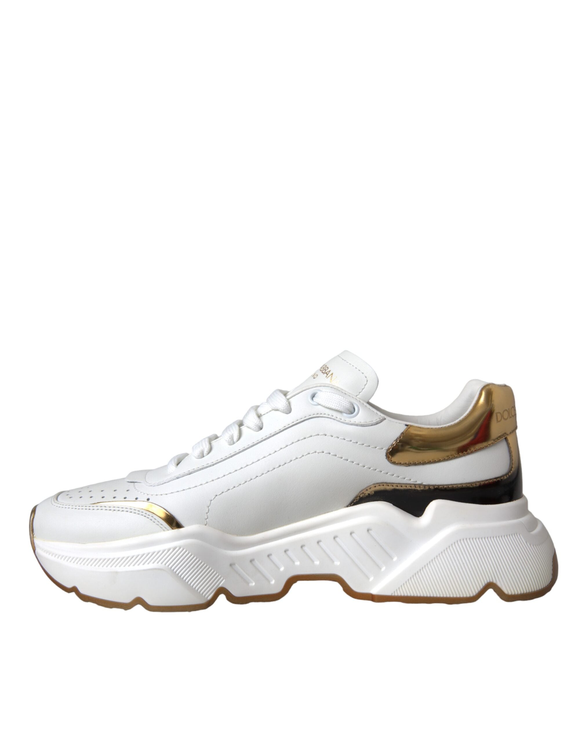 White Gold DAYMASTER Leder-Sneaker Schuhe