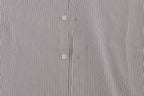 White Blue Striped Casual Cotton Regular Fit Shirt