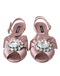 Pink Keira Crystal Heels Sandalen Schuhe