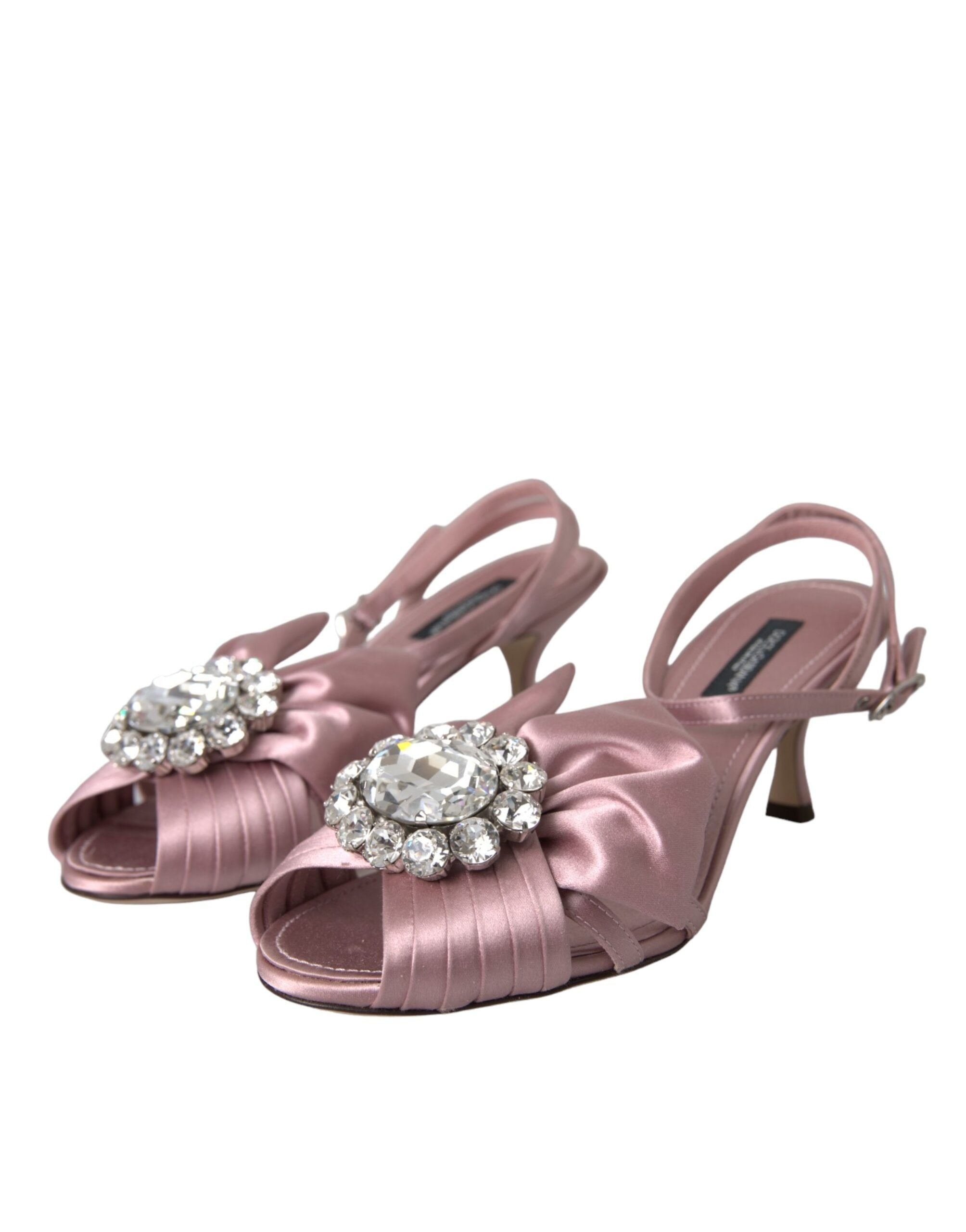 Pink Keira Crystal Heels Sandalen Schuhe