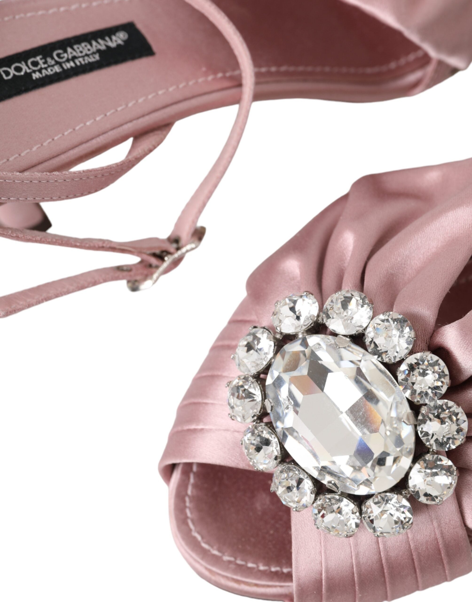 Pink Keira Crystal Heels Sandalen Schuhe