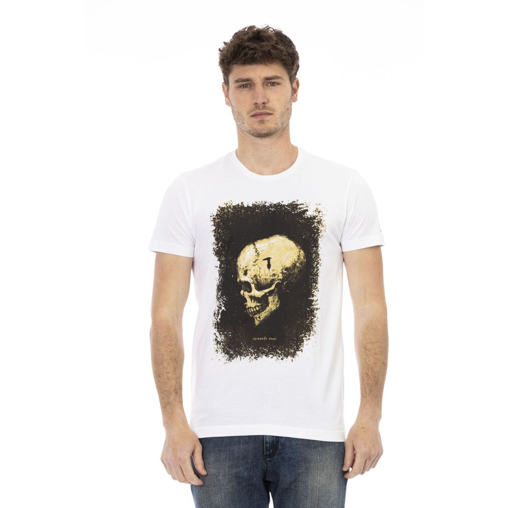 Herren-T-Shirt aus weißer Baumwolle