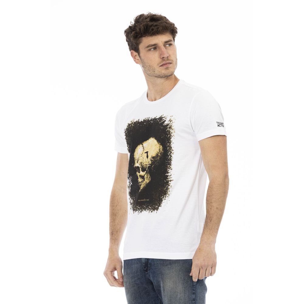 Herren-T-Shirt aus weißer Baumwolle
