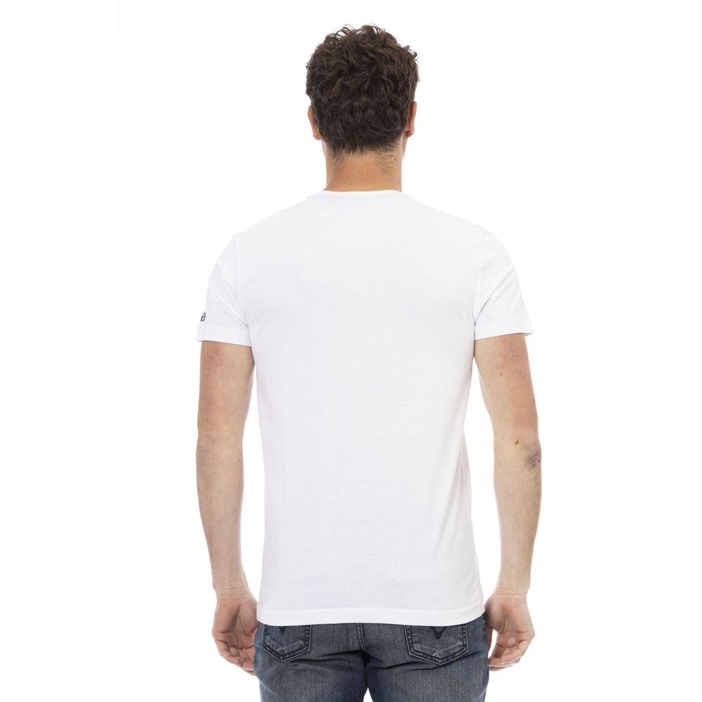 Herren-T-Shirt aus weißer Baumwolle
