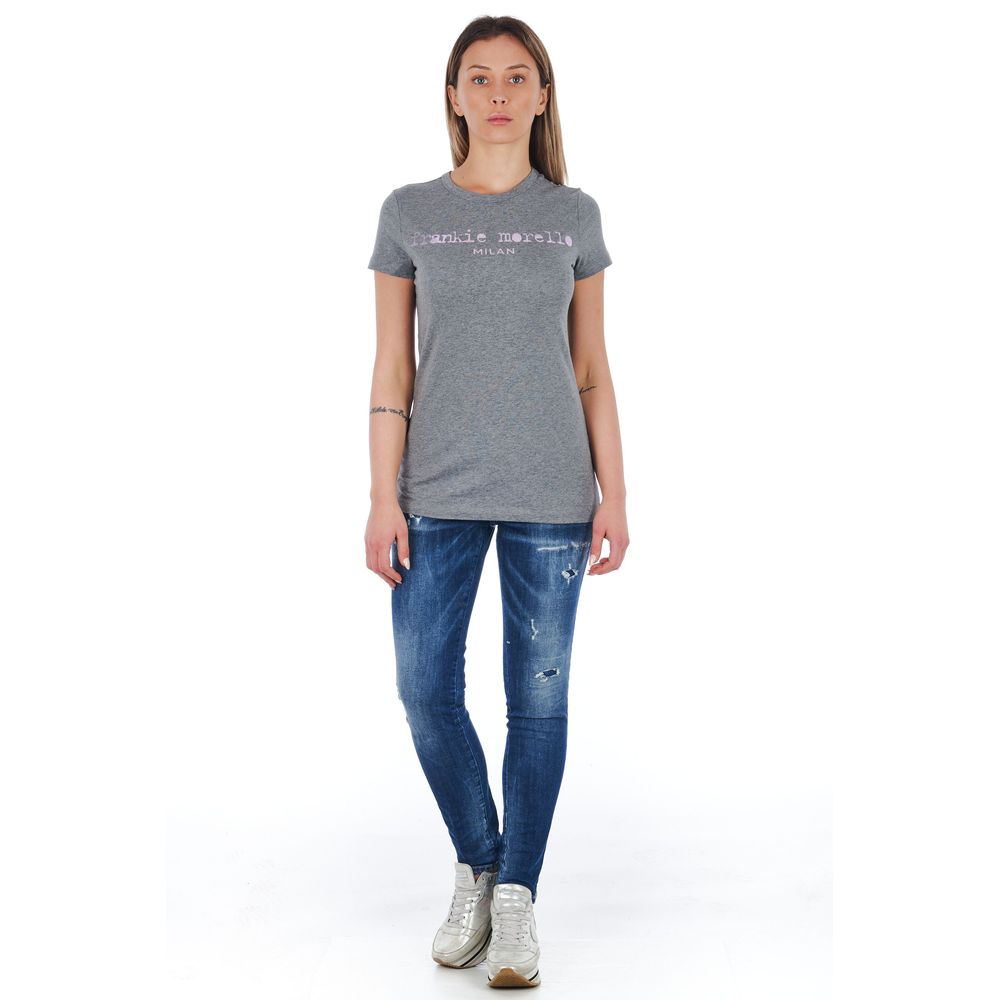 Jeans in cotone blu da donna