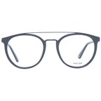 Brille aus grauem Metall und Kunststoff (Fassungen)