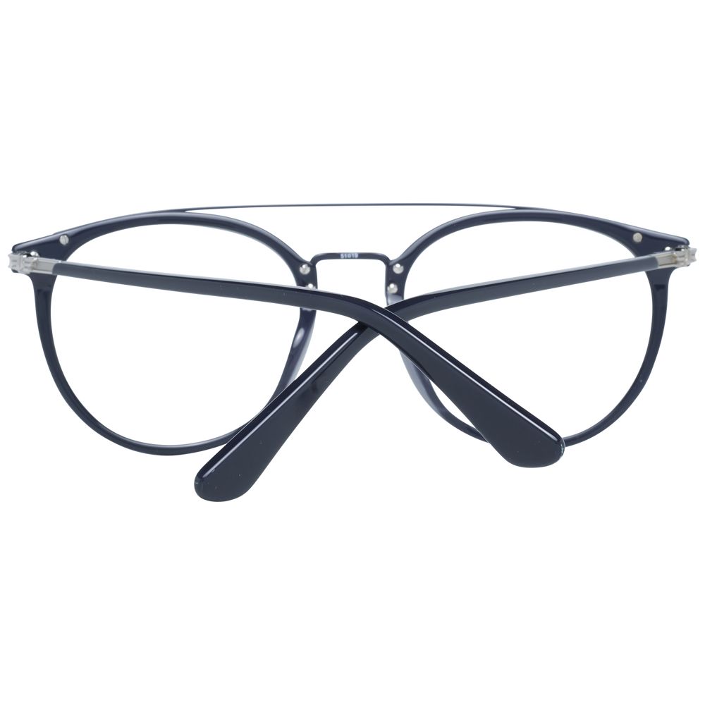 Brille aus grauem Metall und Kunststoff (Fassungen)