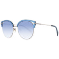 Blaue Metall- und Kunststoffsonnenbrille