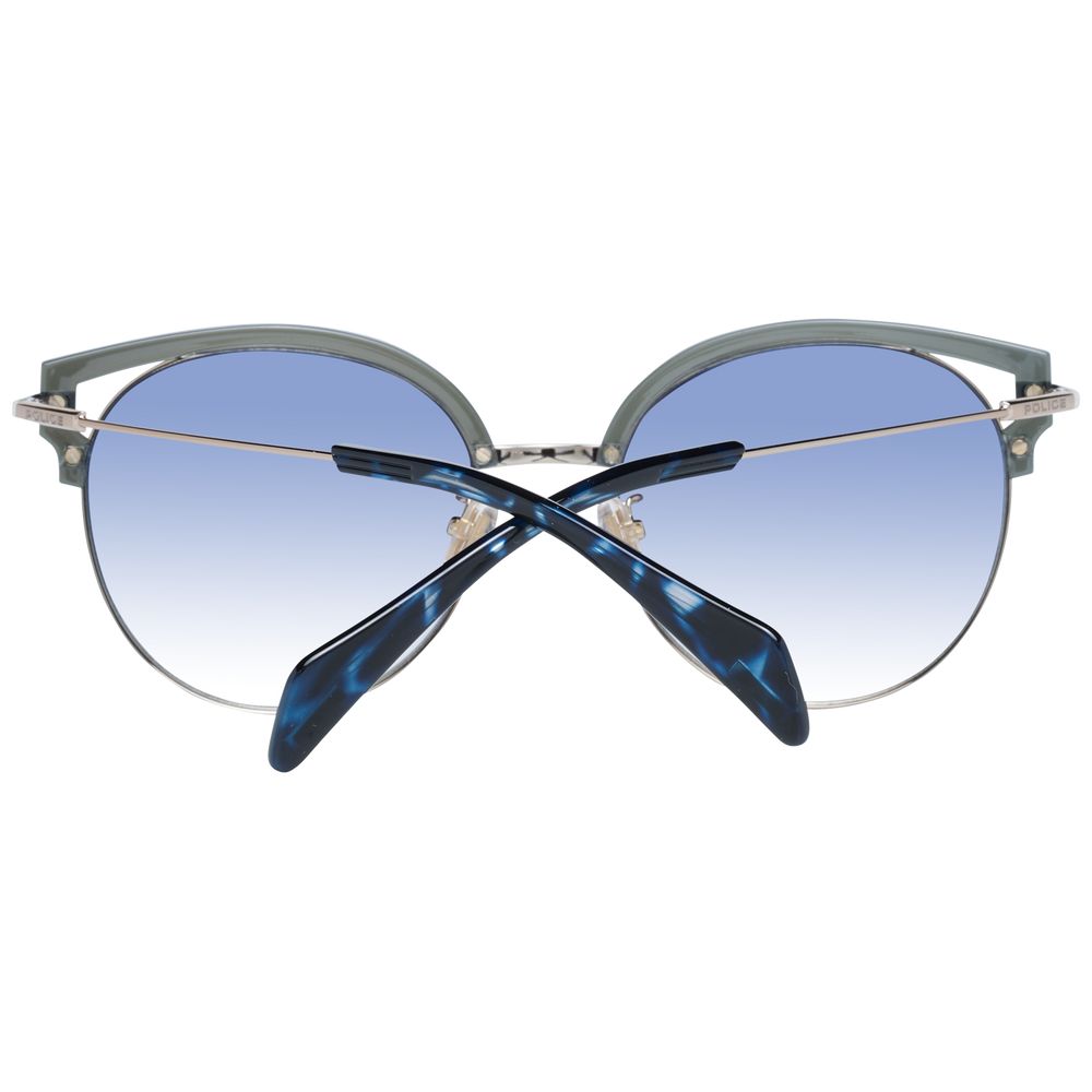 Blaue Metall- und Kunststoffsonnenbrille