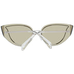 Gold Metal & Plastic Sunglasses