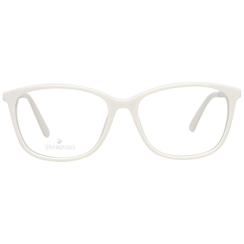 Brille aus weißem Metall und Kunststoff (Fassungen)