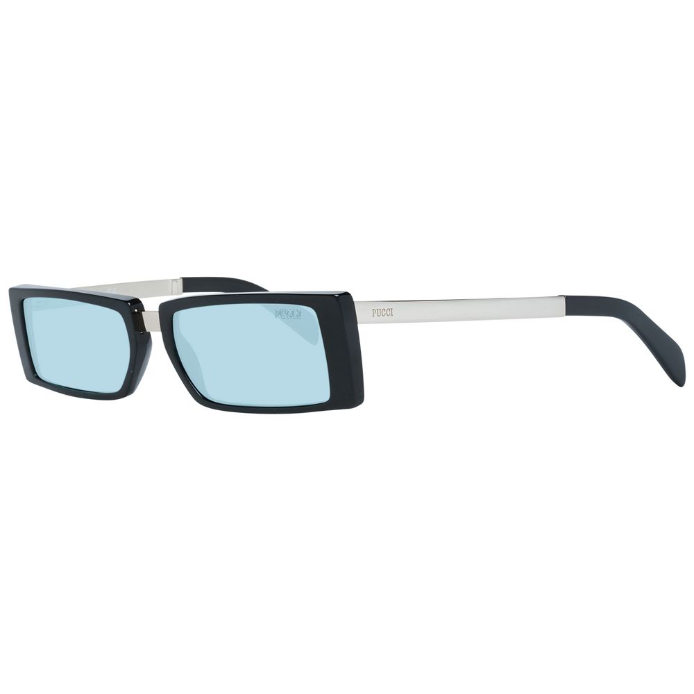 Sonnenbrille aus schwarzem Kunststoff